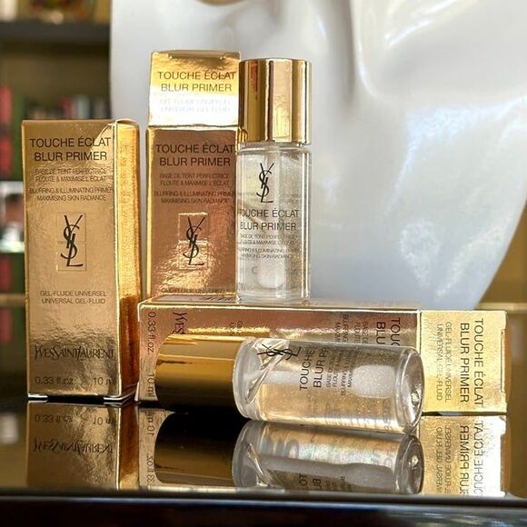 2x NIB YSL Touche Éclat Blur Primer Yves Saint Laurent Deluxe Mini Travel Size - Picture 10 of 10